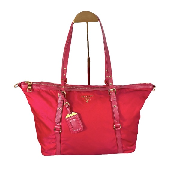 Prada Handbags - Prada Pink Tote Bag